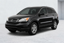 Honda CRV 2007-2011 Praguri Laterale Allmond Black (2 buc, Aluminiu) foto 1