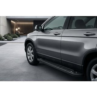 Praguri Laterale RedLine Black (2 buc, Aluminiu) Honda CRV 2007-2011 foto 1