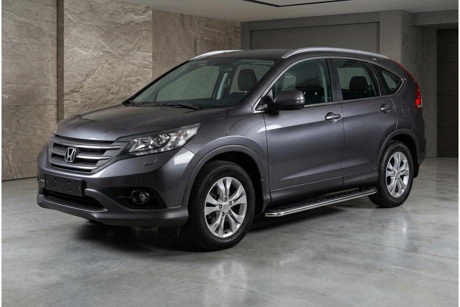 Honda CRV 2012-2016 Praguri Laterale Maydos V1 (2 buc, Aluminiu si Otel Inoxidabil) Image