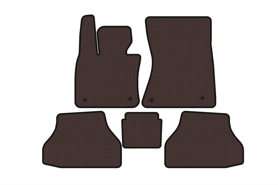 BMW X6 E71 2008–2014 Covorase din Cauciuc Carsuit V-2 (Maro) Foto 1