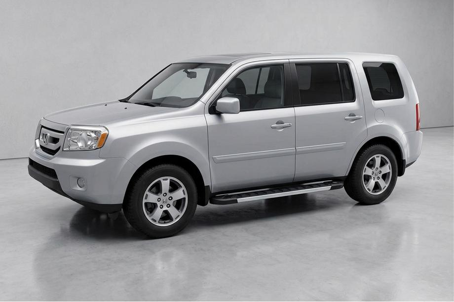 Honda Pilot 2008-2015 Praguri Laterale RedLine V1 (2 buc, Aluminiu) Image