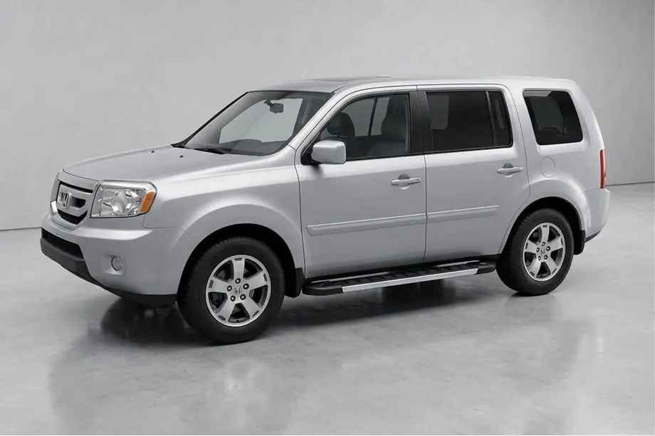 Honda Pilot 2008-2015 Praguri Laterale RedLine V1 (2 buc, Aluminiu) Image