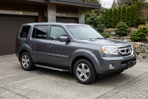 Honda Pilot 2008-2015 Praguri Laterale Duru (2 buc, Aluminiu) foto 2