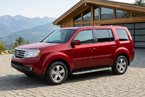 Honda Pilot 2008-2015 Praguri Laterale Maydos V1 (2 buc, Aluminiu si Otel Inoxidabil) foto 1