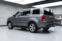 Honda Pilot 2008-2015 Praguri Laterale Bosphorus Black (2 buc, Aluminiu) foto 1