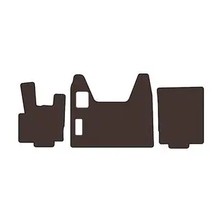 Covorase din Cauciuc Carsuit (Maro) DAF XF95 2002-2006 foto 1