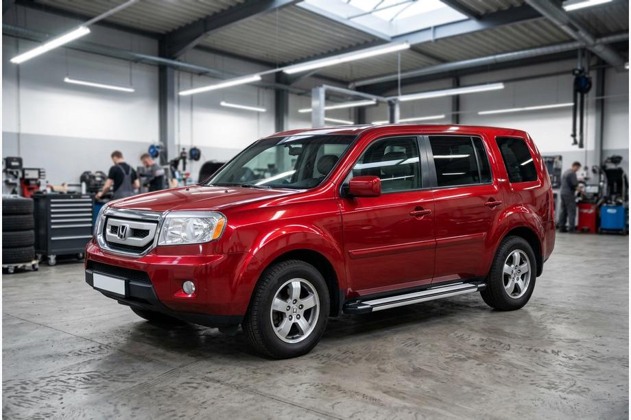 Honda Pilot 2008-2015 Praguri Laterale Rainbow (2 buc, Aluminiu) Image