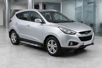 Hyundai IX-35 2010-2015 Praguri Laterale Sunrise (2 buc, Aluminiu) foto 1