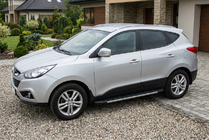 Hyundai IX-35 2010-2015 Praguri Laterale Duru (2 buc, Aluminiu) foto 1