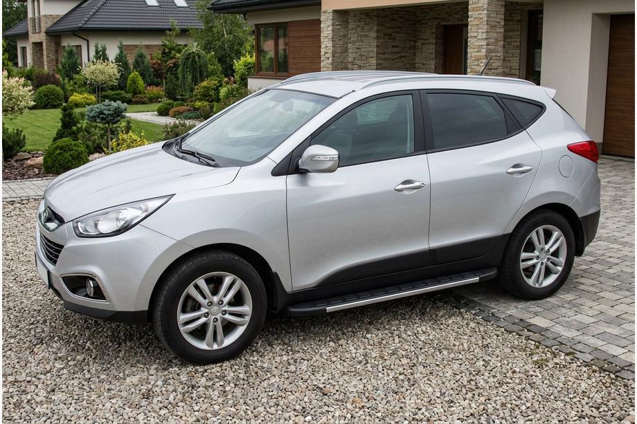 Hyundai IX-35 2010-2015 Praguri Laterale Duru (2 buc, Aluminiu) Image