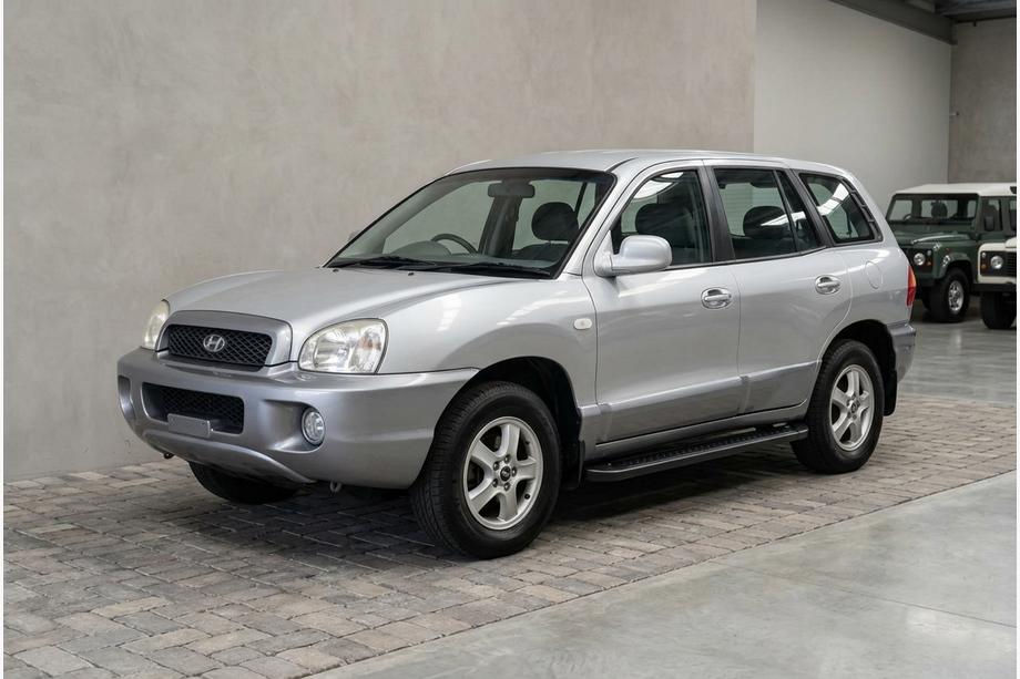 Hyundai Santa Fe 1 2000-2006 Praguri Laterale Allmond Black (2 buc, Aluminiu) Image