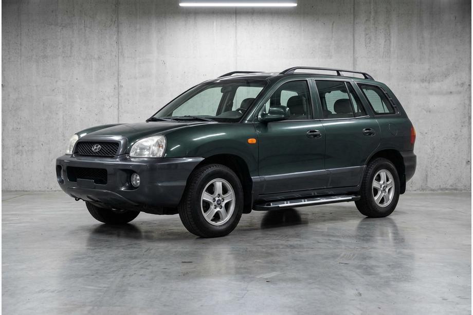 Hyundai Santa Fe 1 2000-2006 Praguri Laterale Sunrise (2 buc, Aluminiu) Image