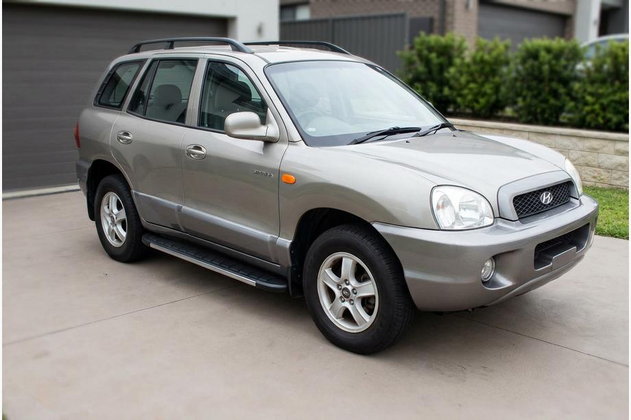 Hyundai Santa Fe 1 2000-2006 Praguri Laterale Duru (2 buc, Aluminiu) Image