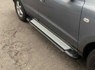 Hyundai Santa Fe 1 2000-2006 Praguri Laterale Rainbow (2 buc, Aluminiu) foto 1