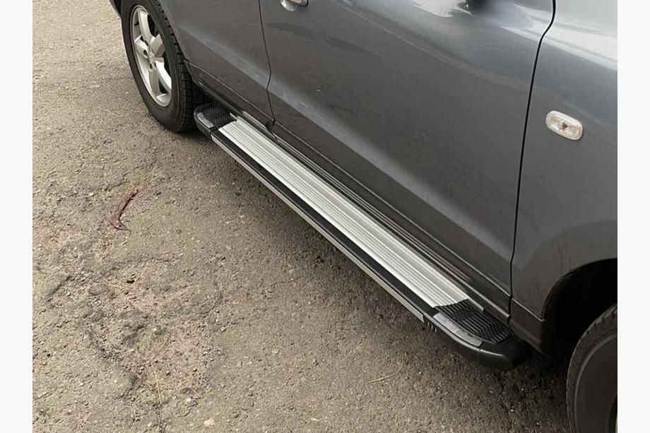 Hyundai Santa Fe 1 2000-2006 Praguri Laterale Rainbow (2 buc, Aluminiu) Image
