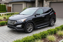 Hyundai Santa Fe 3 2012-2018 Praguri Laterale Duru (2 buc, Aluminiu) foto 1