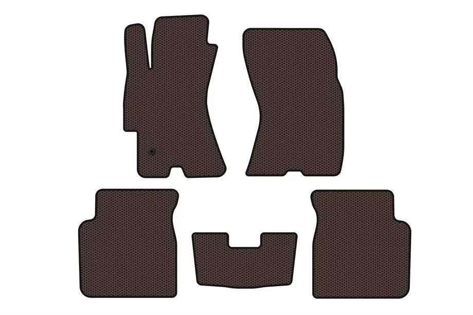 Subaru Outback 2005-2009 Covorase din Cauciuc Carsuit (Maro) Foto 1