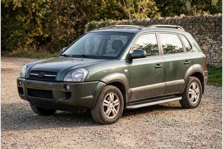 Hyundai Tucson JM 2004- Praguri Laterale Tayga Grey (2 buc, Aluminiu) Image