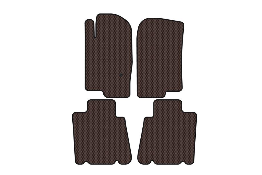 Ford Explorer 2001-2005 Covorase cauciuc Carsuit (2 randuri, maro) Foto 1