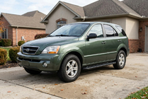 Kia Sorento I BL 2002-2009 Praguri Laterale Allmond Black (2 buc, Aluminiu) foto 1