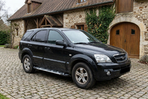 Kia Sorento I BL 2002-2009 Praguri Laterale Sunrise (2 buc, Aluminiu) foto 1