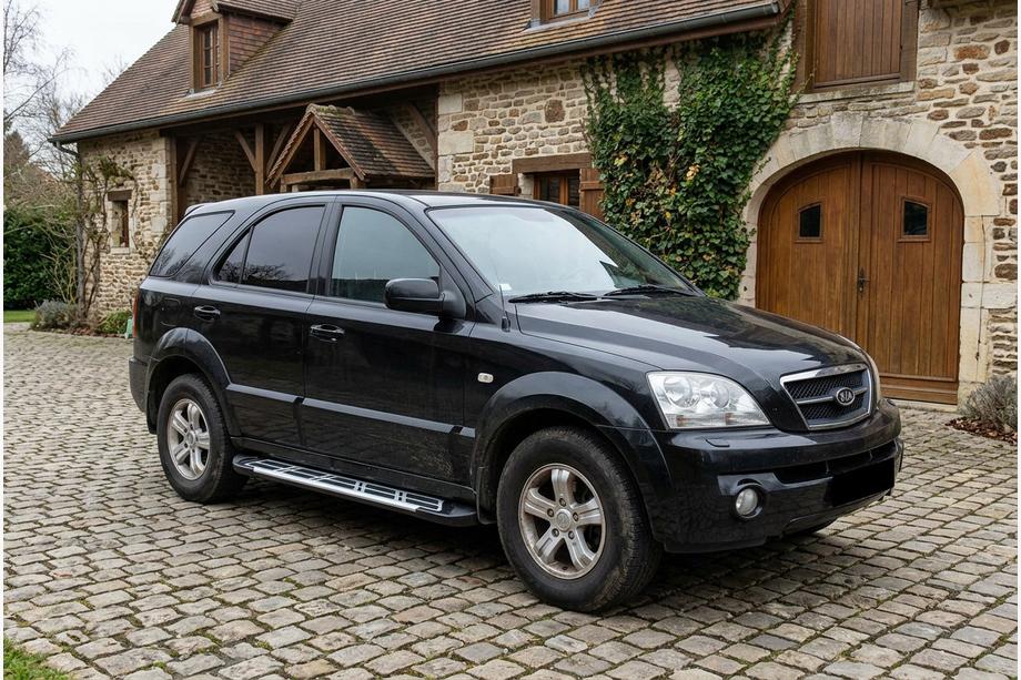 Kia Sorento I BL 2002-2009 Praguri Laterale Sunrise (2 buc, Aluminiu) Image