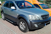 Kia Sorento I BL 2002-2009 Praguri Laterale RedLine V1 (2 buc, Aluminiu) foto 1
