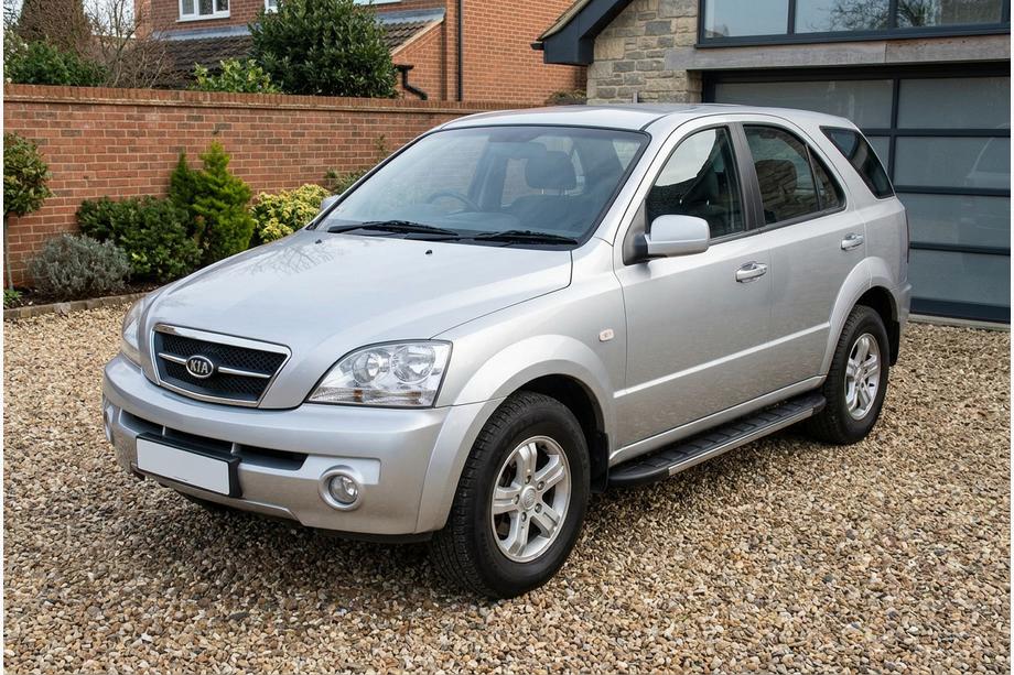 Kia Sorento I BL 2002-2009 Praguri Laterale Duru (2 buc, Aluminiu) Image