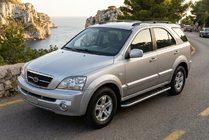 Kia Sorento I BL 2002-2009 Praguri Laterale Maydos V1 (2 buc, Aluminiu si Otel Inoxidabil) foto 1
