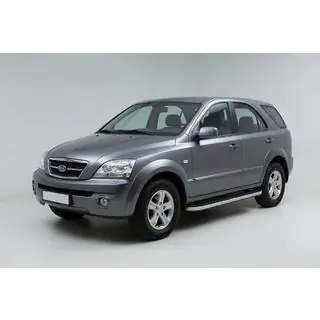 Praguri Laterale Tayga Grey (2 buc, Aluminiu) foto 1
