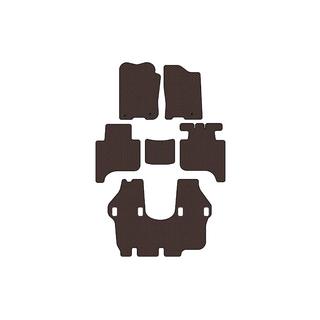 Covorase cauciuc Carsuit (3 randuri, 2004-2008, maro) Infiniti QX56 2004-2010 foto 1
