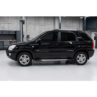 Praguri Laterale Line (2 buc, Aluminiu) Kia Sportage 2004-2010 foto 1