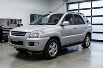 Kia Sportage 2004-2010 Praguri Laterale Duru (2 buc, Aluminiu) foto 1