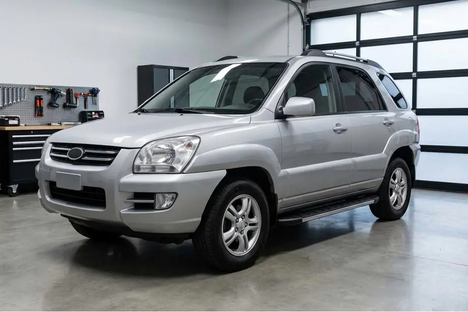 Kia Sportage 2004-2010 Praguri Laterale Duru (2 buc, Aluminiu) Image