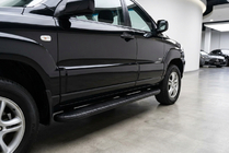 Kia Sportage 2004-2010 Praguri Laterale Bosphorus Black (2 buc, Aluminiu) foto 1