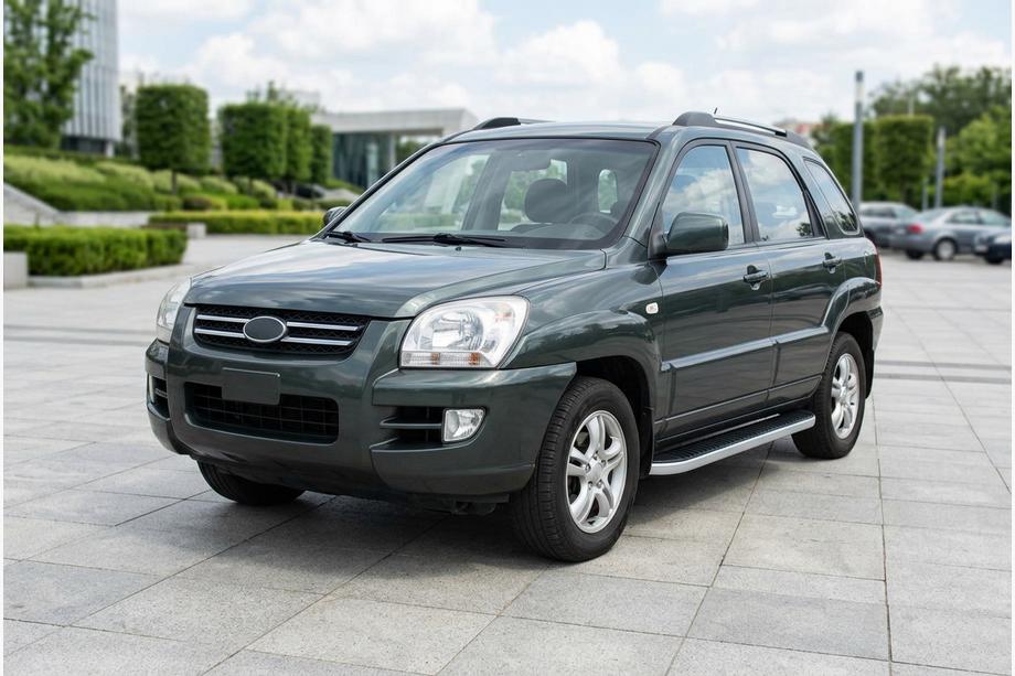 Kia Sportage 2004-2010 Praguri Laterale Tayga Grey (2 buc, Aluminiu) Image