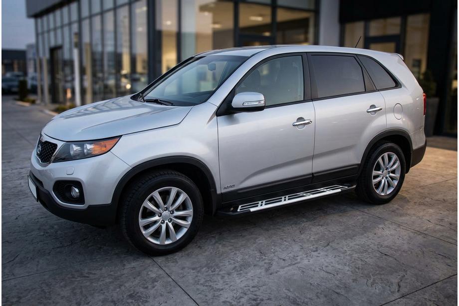 Kia Sorento II XM 2009-2014 Praguri Laterale Sunrise (2 buc, Aluminiu) Image