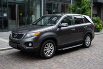Kia Sorento II XM 2009-2014 Praguri Laterale Duru (2 buc, Aluminiu) foto 1