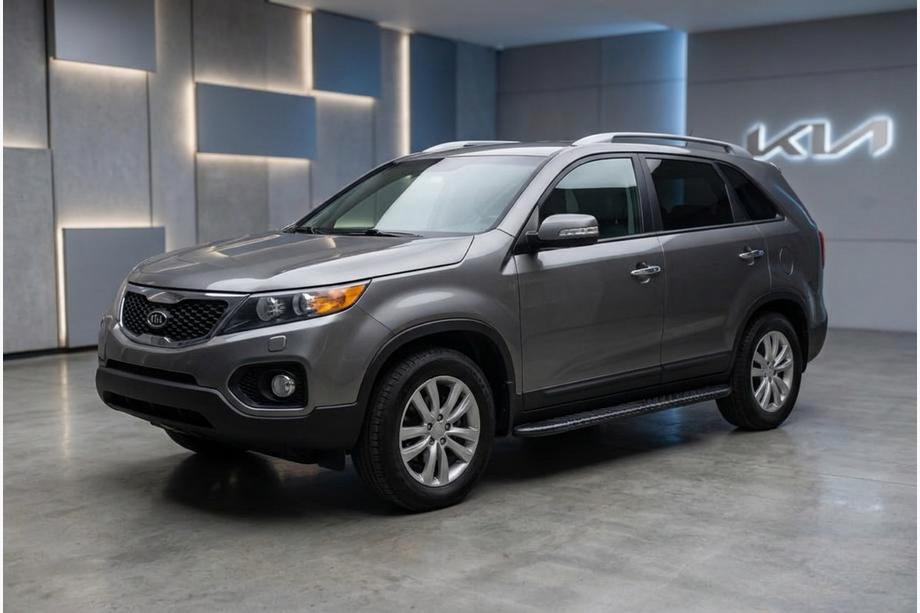 Kia Sorento II XM 2009-2014 Praguri Laterale Bosphorus Black (2 buc, Aluminiu) Image