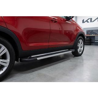 Praguri Laterale RedLine V1 (2 buc, Aluminiu) Kia Sportage 2010-2015 foto 1