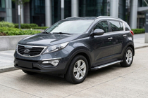 Kia Sportage 2010-2015 Praguri Laterale Line (2 buc, Aluminiu) foto 1
