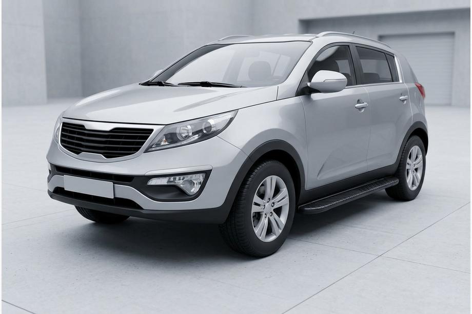 Kia Sportage 2010-2015 Praguri Laterale Bosphorus Black (2 buc, Aluminiu) Image