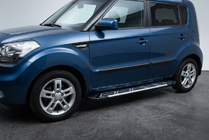 Kia Soul I 2008-2013 Praguri Laterale Sunrise (2 buc, Aluminiu) foto 1