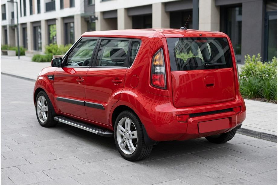 Kia Soul I 2008-2013 Praguri Laterale RedLine V1 (2 buc, Aluminiu) Image