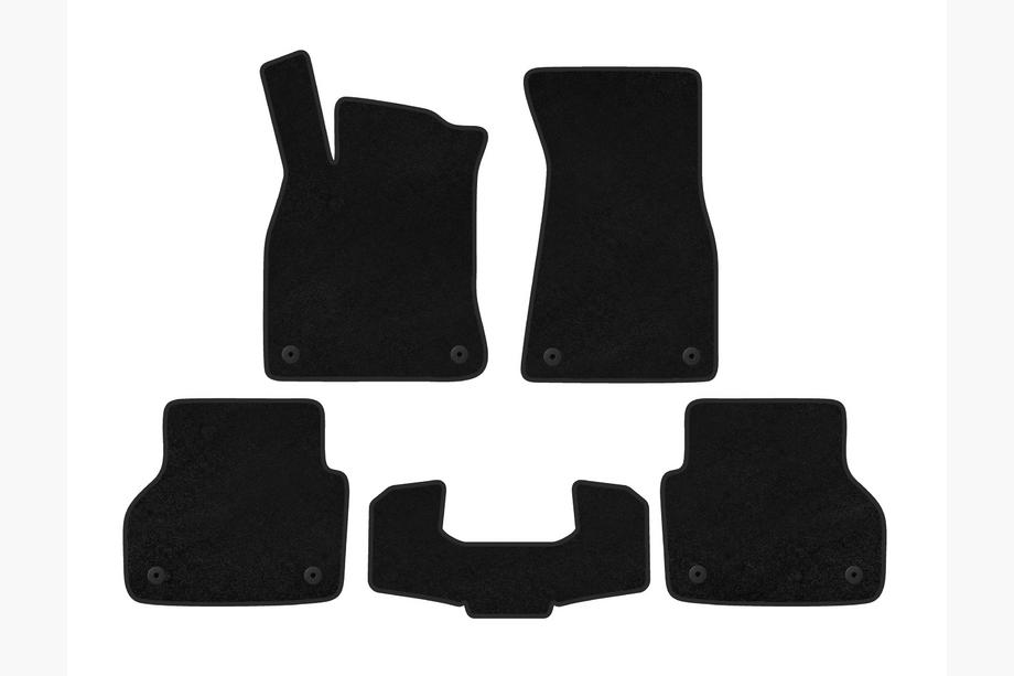 Audi A6 C8 2018–2025 Covorase Auto Textile Classic V1 (Negru) Image