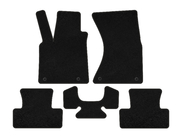 Audi Q5 2008-2017 Covorase Textile Classic (2008-2012, Negru) foto 1