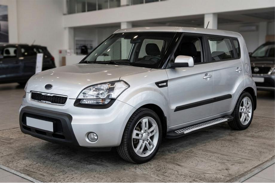 Kia Soul I 2008-2013 Praguri Laterale Line (2 buc, Aluminiu) Image