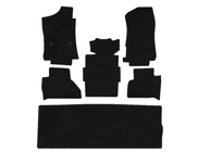 Cadillac Escalade 2014-2020 Covorase Textile Classic (3 Randuri, Negru) foto 1