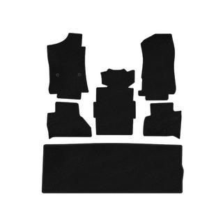 Covorase Textile Classic (3 Randuri, Negru) Cadillac Escalade 2014-2020