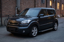 Kia Soul I 2008-2013 Praguri Laterale Duru (2 buc, Aluminiu) foto 1